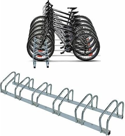 Fahrradständer, Mehrfachständer Für Boden- und Wandmontage, ca. 160 x 32 x 26 cm, Für 3 Fahrräder YARDIN