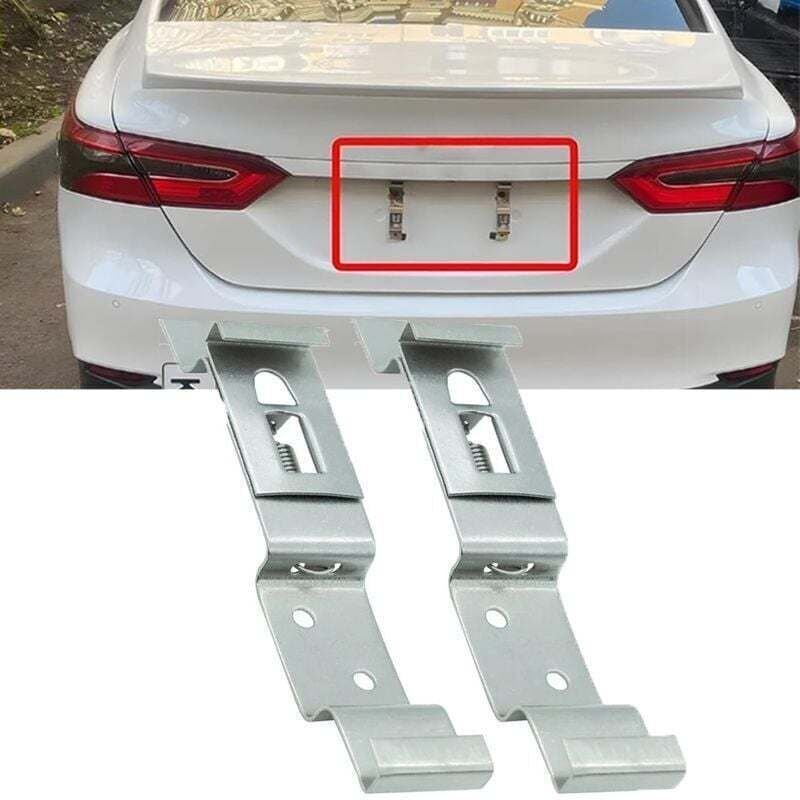 2er-Pack Kennzeichenhalter – Universeller Kennzeichenhalter für Pkw und Anhänger – Kennzeichenabdeckung