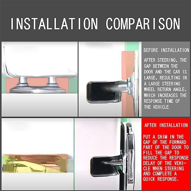 10sets Auto Türschloss Schnalle Abdeckungen Für-Accord Odyssey Tür Stabilisator Riegel Stopper Schutz