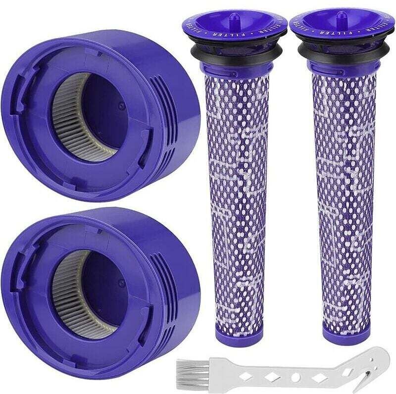 Filter für V8/V7, austauschbare Filter für Absauger V7/V8 Absolute und Animal, Zubehör für Absauger für V8 mit 2 Nachfil...