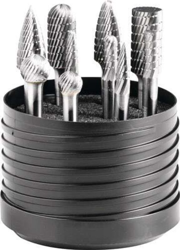 Frässtiftesatz Schaft-Ø 6 mm 10-teilig ( 4142039110 ) - Pferd