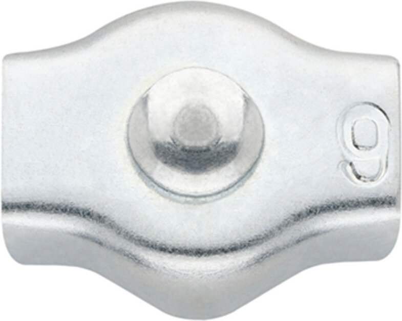 Flacher Kabelbinder einfach - Verzinkt Ø4 - Packung mit 100