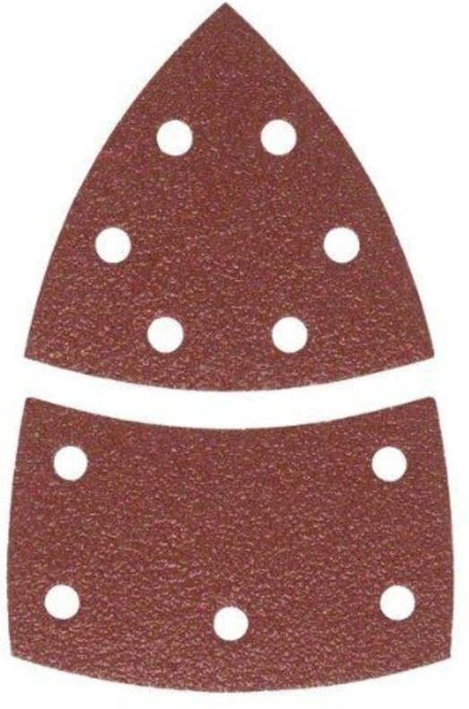 Bosch Schleifblatt-Set für Multischleifer, 10-tlg., 102 x 62/93 mm, 4 x 40, 4 x 120, 2 x 180