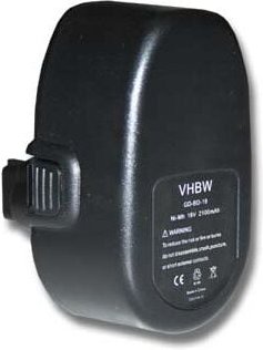 Vhbw - 1x Akku kompatibel mit Black & Decker HP932K-2, KC1882C, KC1882CN, CD18CBK, CD18CE, FSL18, FS18 Werkzeug (2100 mA...