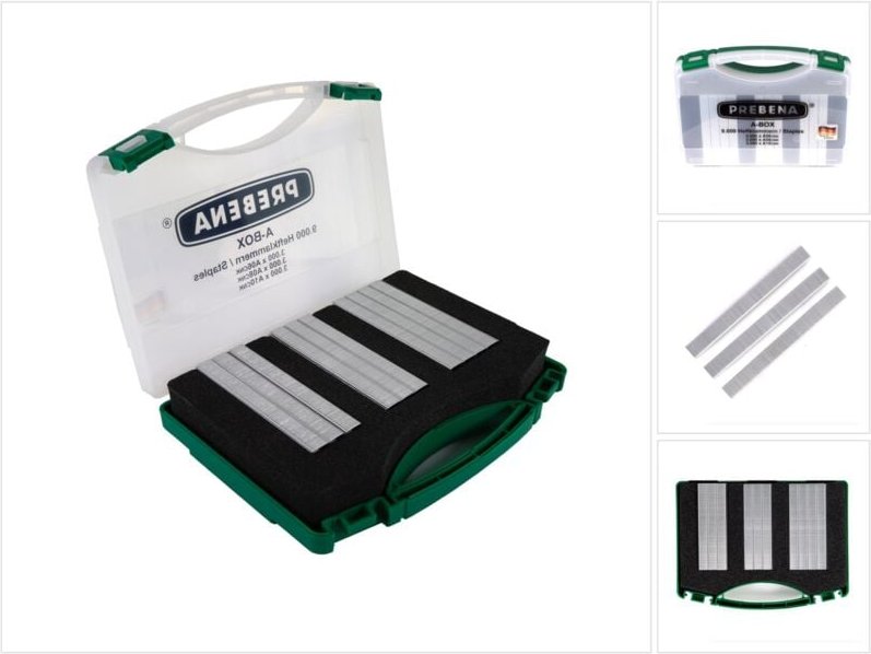 Heftklammern A-Box im Koffer - Prebena