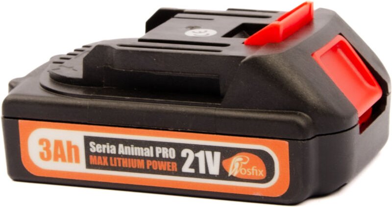Rosfix Akku Animal PRO 3Ah 21V – Li-Ion Batterie mit Schnellladung Kompatibel mit Rosfix Elektrowerkzeugen Langlebig & L...