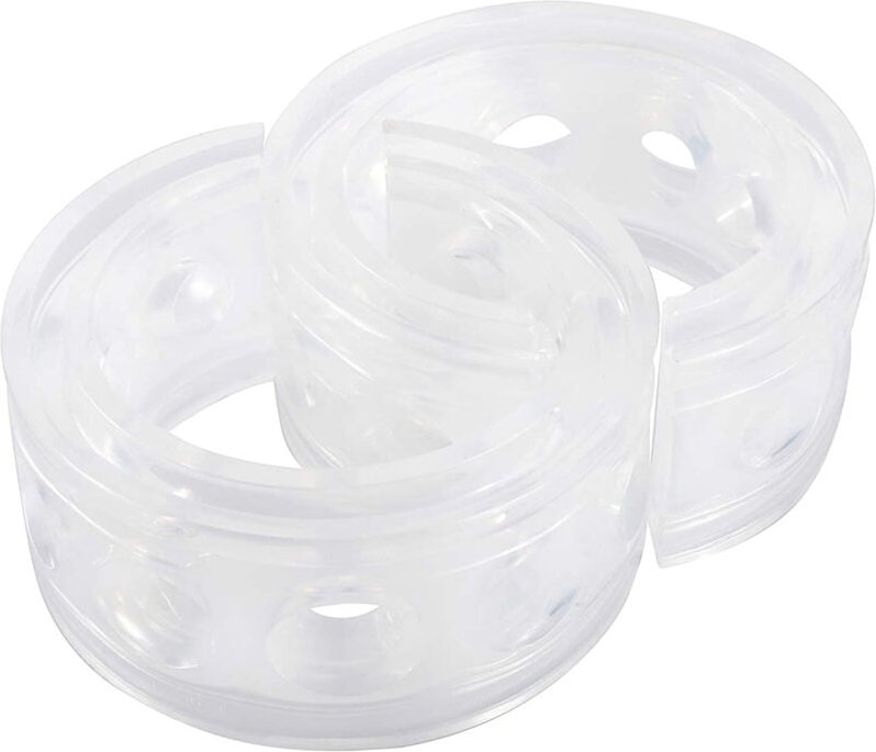 2Pcs Auto Feder Stoßstange Power Auto-Puffer Kissen Suspension Gummipuffer für Alle Autos 22mm D