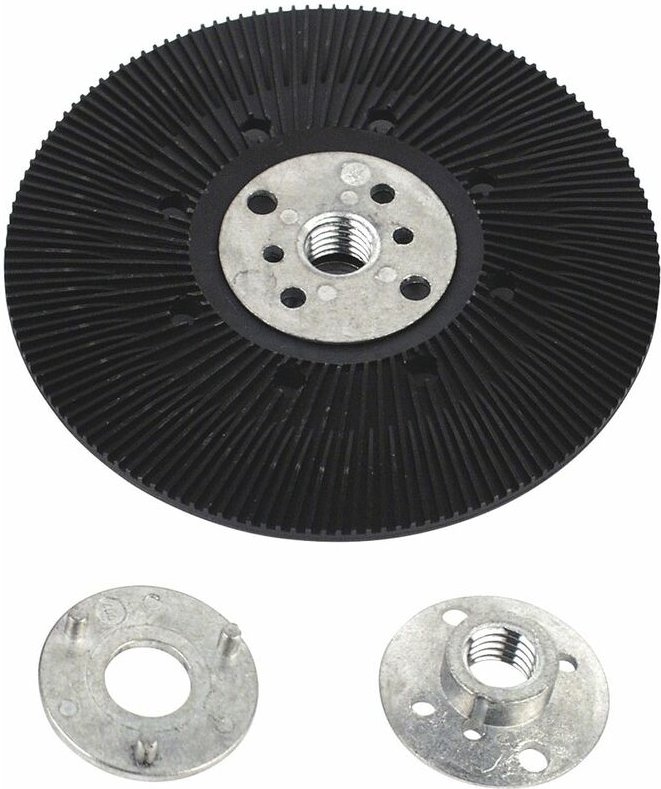 Stützteller gerippt für Fiberscheiben ø 125 mm Aufnahme M14 - 3M