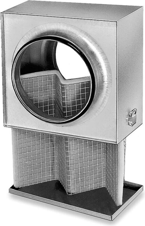 Helios LFBR 400 Coarse 70 Prozent Luftfilter-Box, DN 400