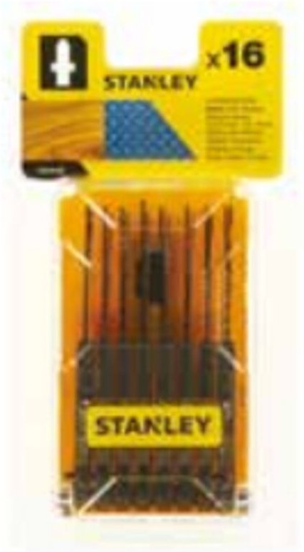 Zubehör - 16-teiliges hcs-hss Sägeblatt-Set für Holz und Metall STA28160-XJ - Stanley
