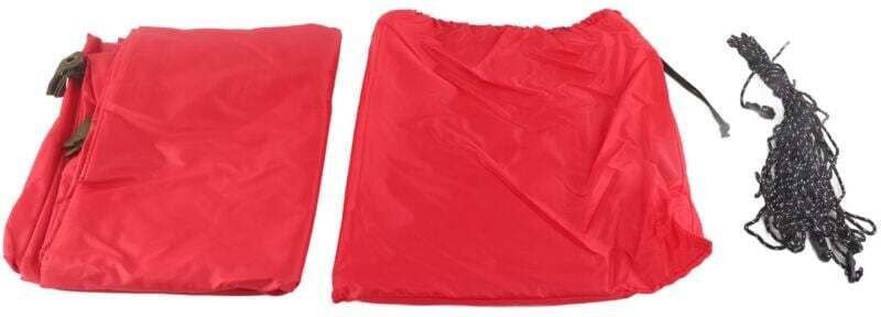 Vtizikl Voile d'ombrage rectangulaire imperméable pour jardin, terrasse, auvent avec sac de rangement pour usage intérie...