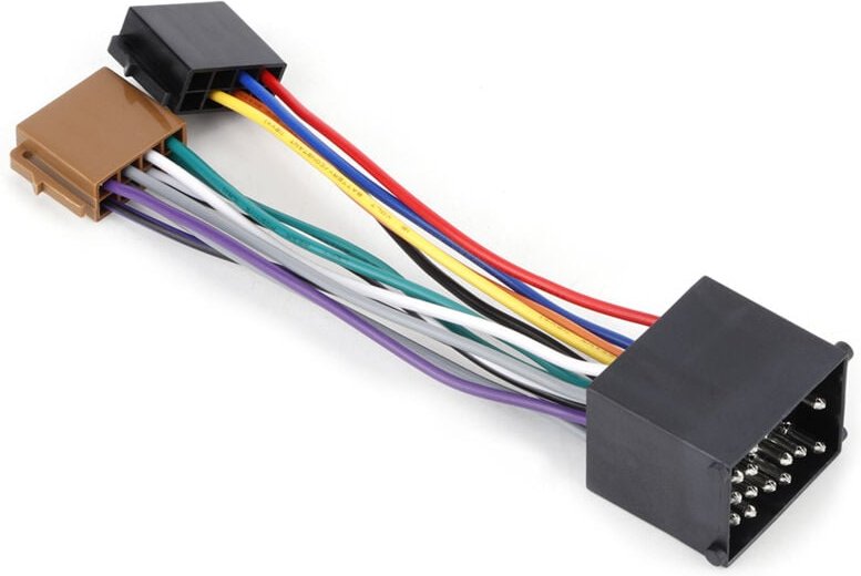 Zoternen - ISO-Stecker auf Autoradio-Adapter, Stereokabel, passend für E36 E46 E39