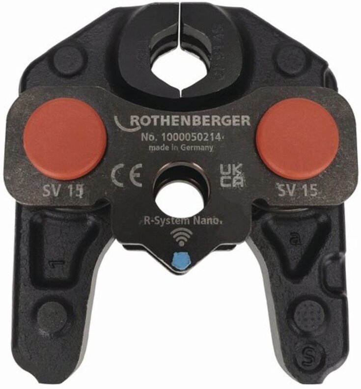 Romax nano Pressbacke iJAW, sv, 15mm - Rothenberger