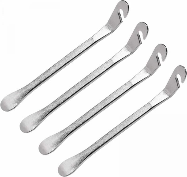 Cyslmuk - 4PCS Manueller Reifenheber, Fahrradreifenheber aus Stahl, Fahrradreifenheber, Fahrradreifenheber, Fahrradsatz-...