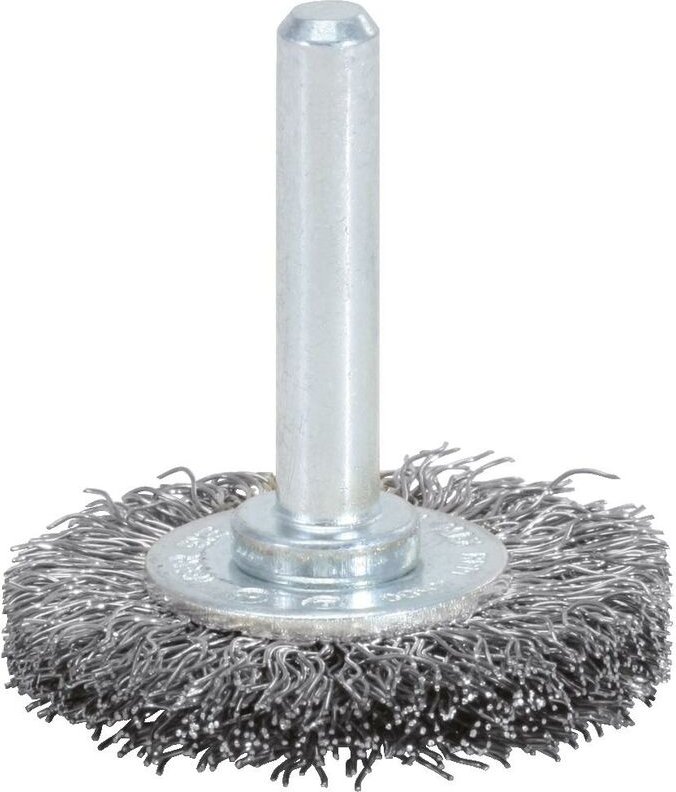 Stahldrahtbürstenscheibe 0,3mm, Ø 38mm