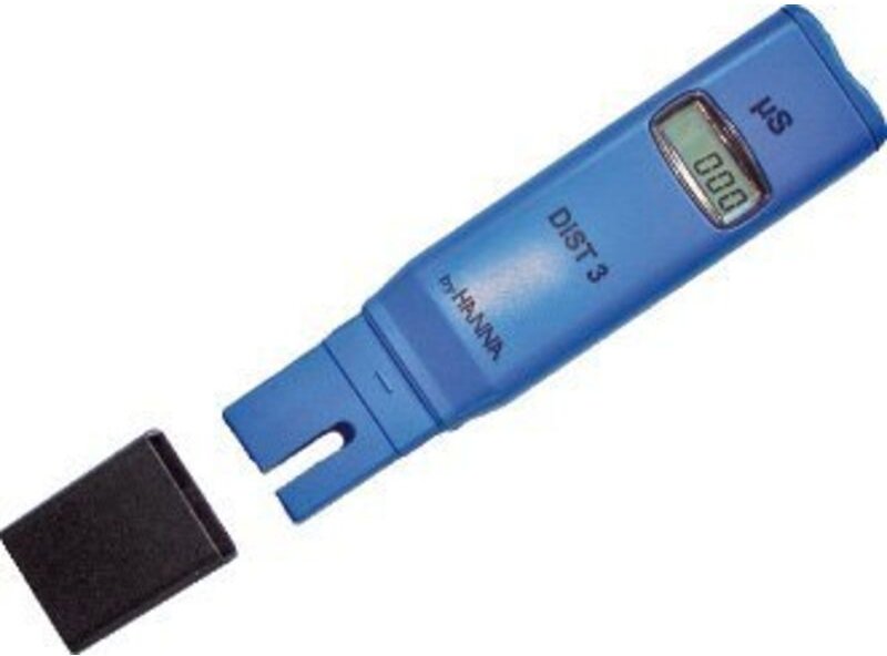 BOSCH Zubehör Wasseraufbereitung DIST3 Handmessgerät, Messbereich 0-2000 µS/cm