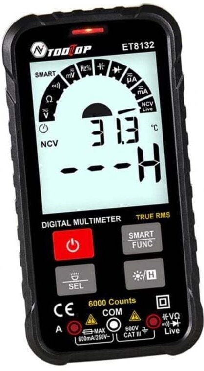 Multimètre Numérique Intelligent Testeur de Mesure Équipement Outil PC avec Gel de Silice