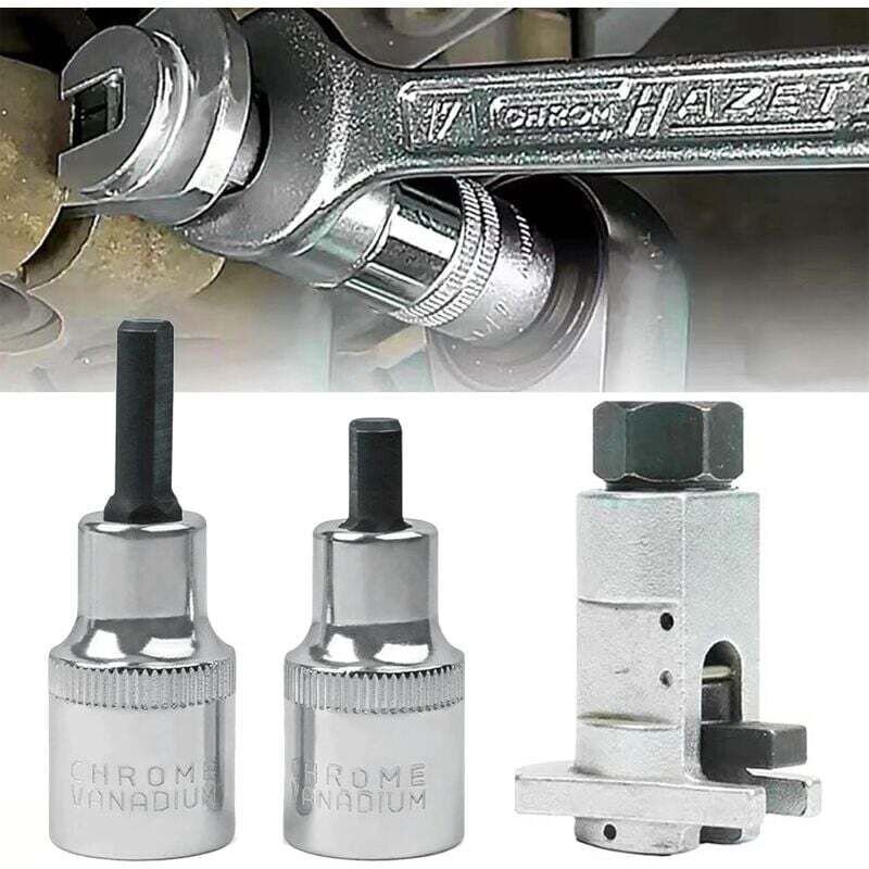 3-teiliges Kfz-Mechaniker-Werkzeugset, Stoßdämpfer- und Radlagerwerkzeug, Stoßdämpferabzieher, geeignet für die meisten ...