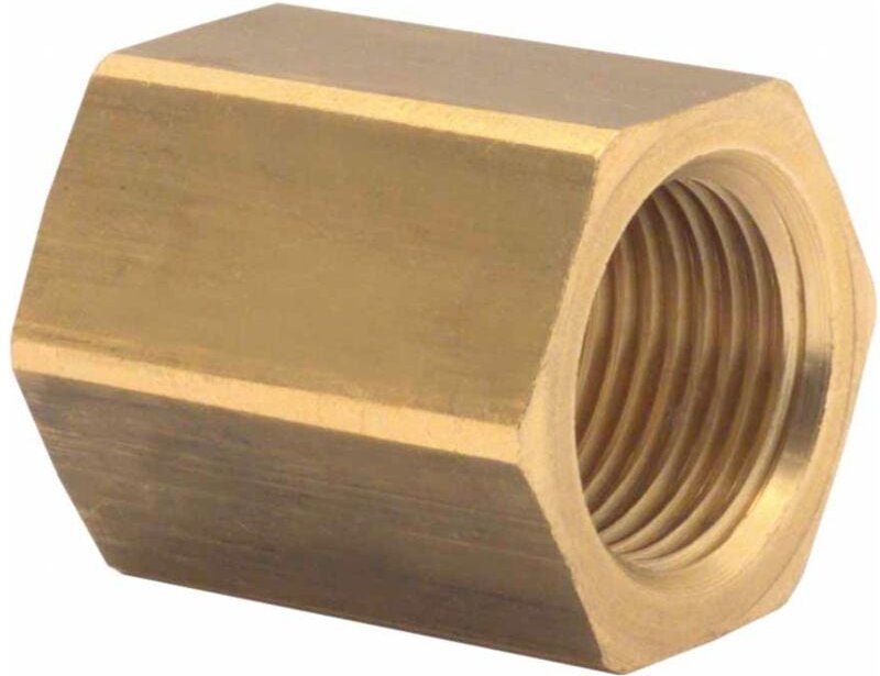 Druckluftmuffe mit Innengewinde 1/2' (Druckluftzubehör) Muffe aus Messing - Elmag