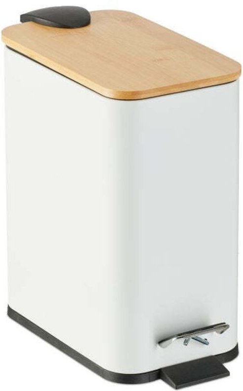 Abfallbehalter fur badezimmer 5 liter mit bambusdeckel 8