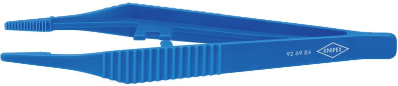 92 69 84 Kunststoffpinzette Geriffelt 129 mm