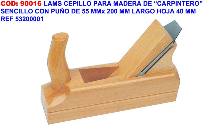 Lams Einzelholzbürste 55x200 mm Klinge 40 mm