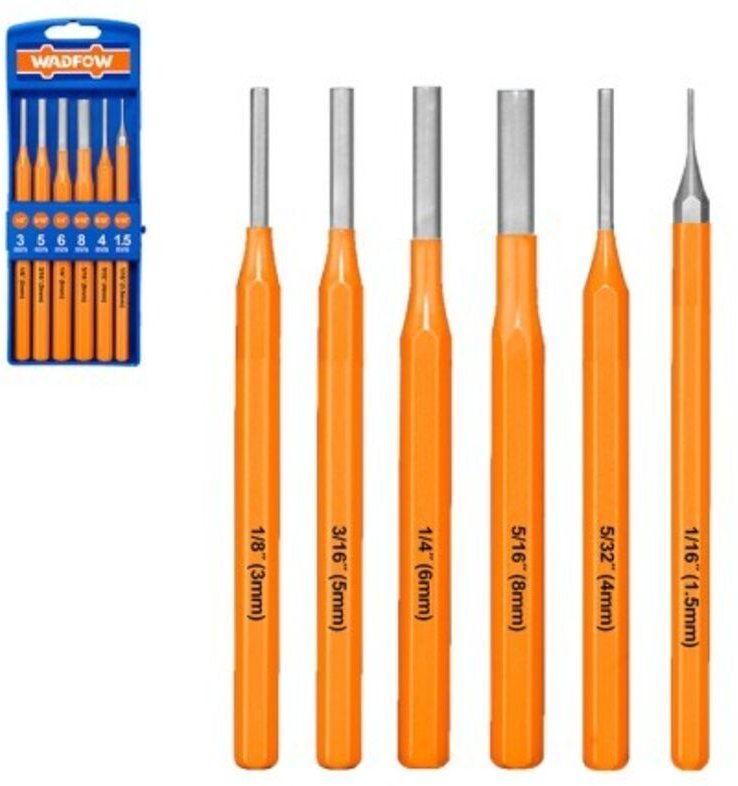 Satz mit 6 WADFOW-Zylinderstiften