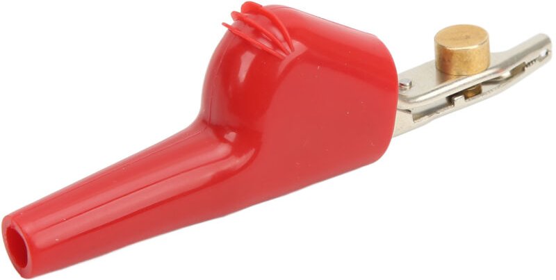 ciciglow Ersatz-Elektroklemmen für Klemmen/Halter für verschiedene Elektroprojekte mit einer 25-mm-Öffnung (Rot)