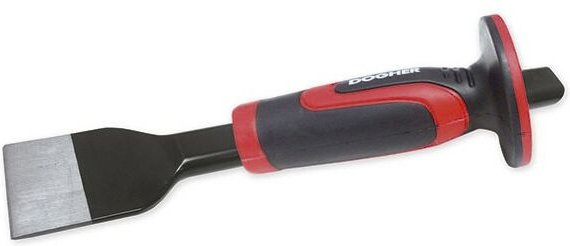 Dogher - Rillenmeißel mit Protektor 13x23x70x250mm 759-70-23-250