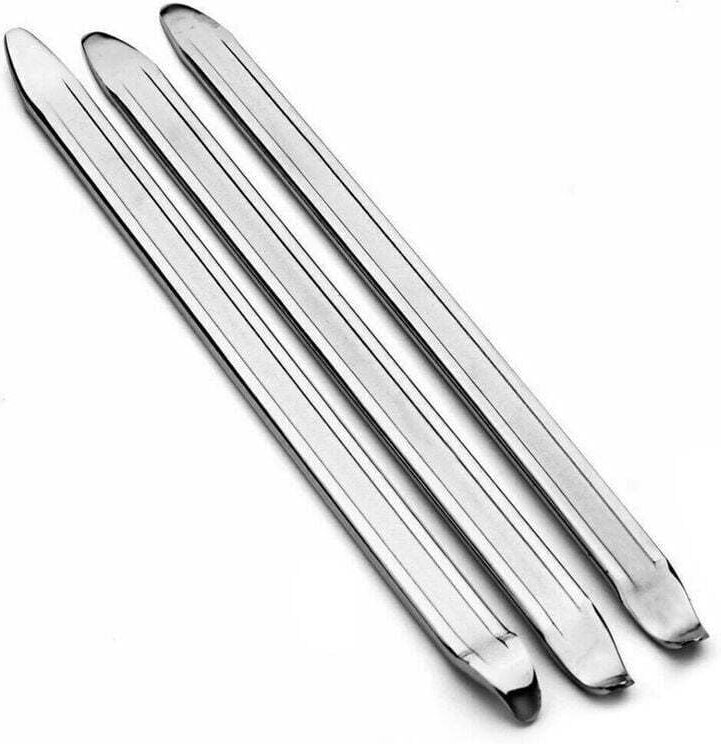 Odipie - 3-teiliger Reifenheber, 25 cm, Manganstahl, Reifenheberlöffel, Reifenentferner, Reparaturwerkzeuge für den Reif...