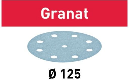 Festool Schleifscheibe STF D125/8 P80 GR/50 Granat