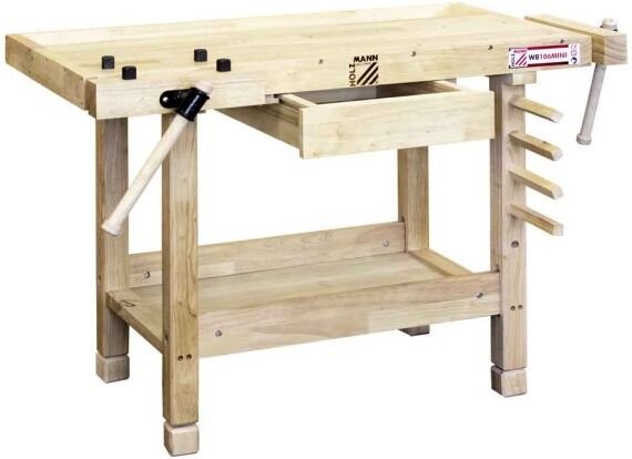 Holzmann - Kinderwerkbank WB106MINI Aufstellmaß 1060 x 610 x 700 mm