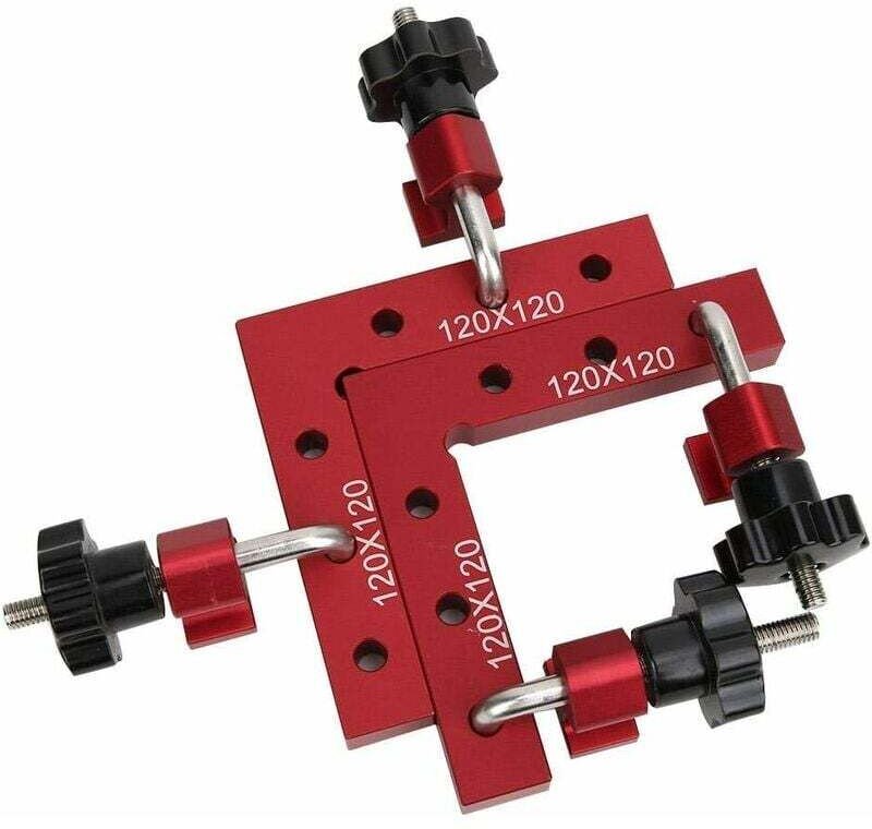 Winkelpressen, L-Form, rechtwinkliges Positionierungslineal, 90-Grad-Winkelmesswerkzeug, Positionierungsklemme, Holzbear...