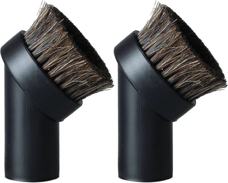 Rundbürste für Staubsauger, 2 Stück, universeller Ersatz, runder Haar-Staubbürstenkopf, Saugdüse, Staubsauger-Staubreini...