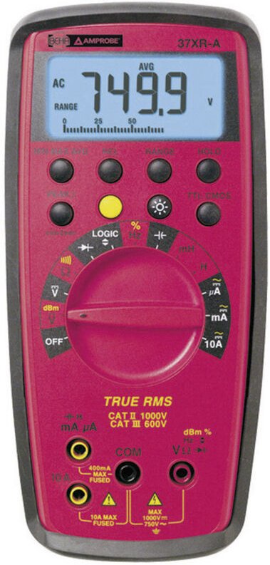 Beha Amprobe 37XR-A-D Hand-Multimeter digital CAT II 1000 V, CAT III 600 V Anzeige (Counts): 9999