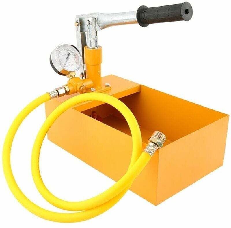 Manuelle hydraulische Aluminium-Wasserdruckprüfpumpe 2,5 MPa 25 kg mit G1/2..
