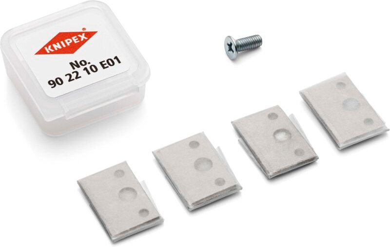 Knipex - 90 22 10 E01 Satz mit 8 Ersatzklingen für 90 22 10 bk