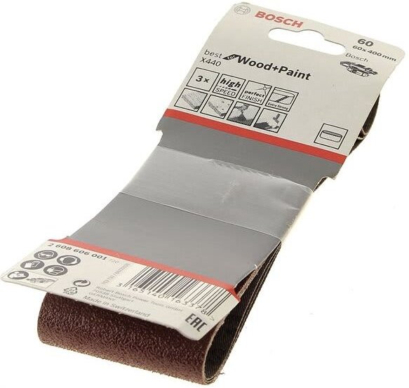 Schleifbänder 60x400 g60 pro 3 für Bosch Schleifmaschine