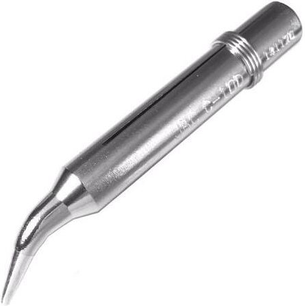 Lötkolbenspitze 55N C10D 1,7mm gebogen JBC 0550400