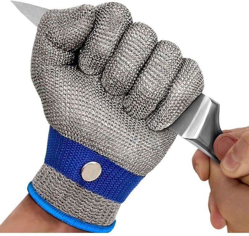 Thumbnail - Schnittfeste Handschuhe, Hochleistungsschutzklasse 5, Küchenhandschuhe, schnittfeste Arbeitshandschuhe zum Fleischschnei...