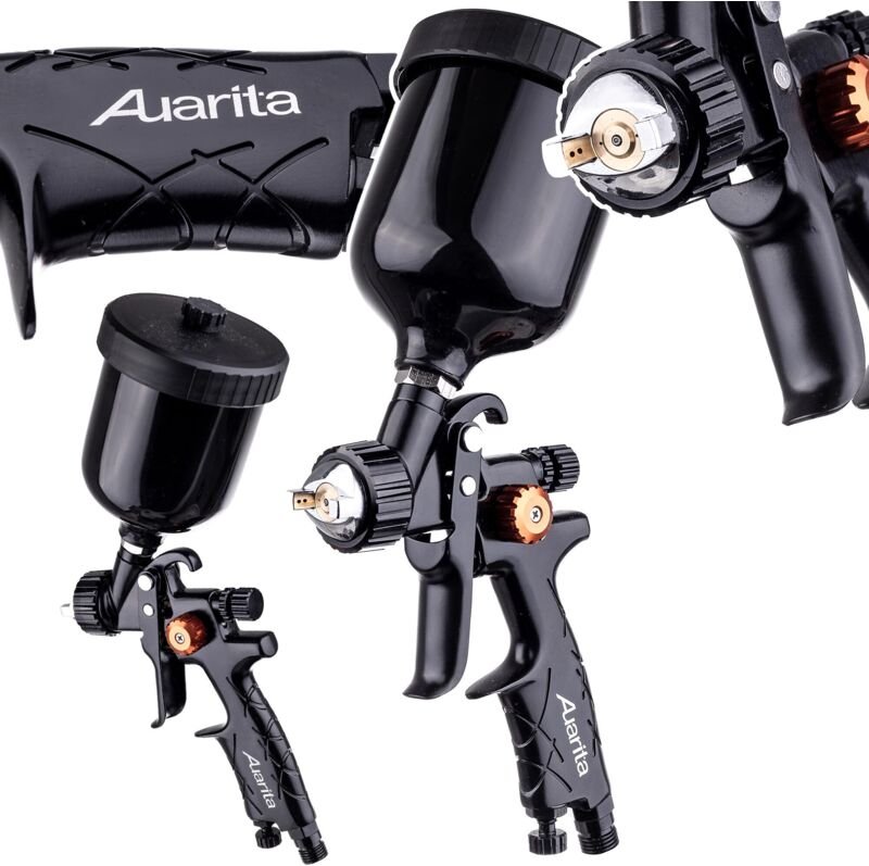 Mini-Hvlp-Lackierpistole, 0,8-Mm-Düse Für Ausbesserungslackierungen