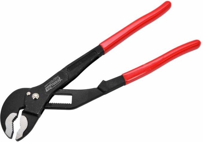 AWTOOLS 300mm Ratschenzange mit schwarzer Schnur, verstellbar