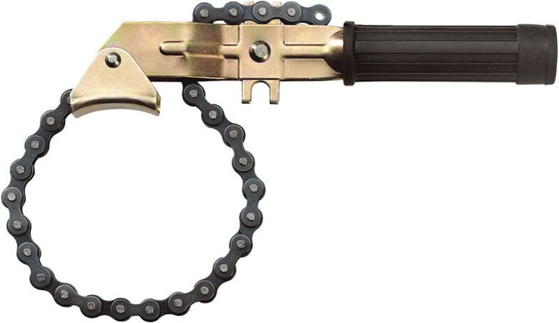 Ölfilter Schlüssel Zange Mit Spannkette Fervi 0077
