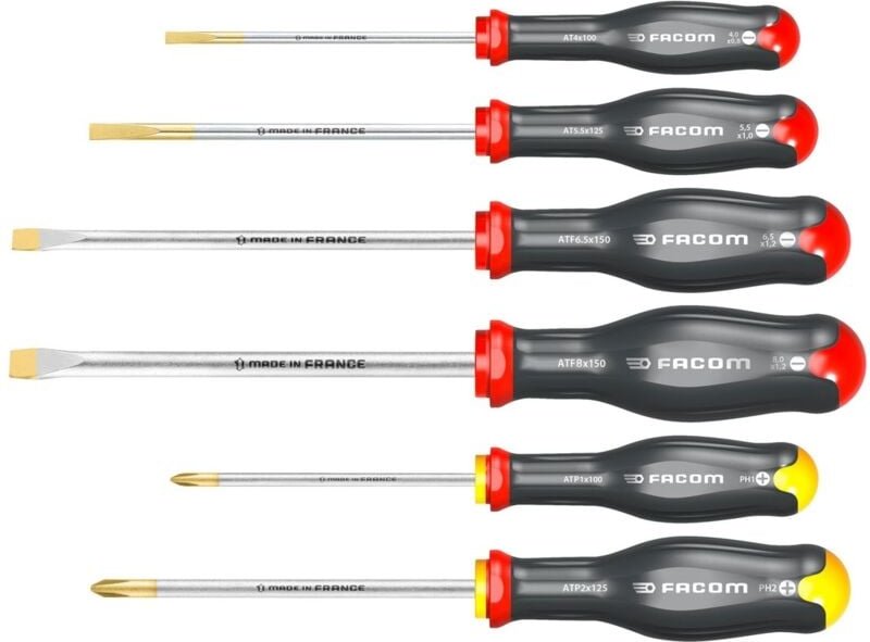 FACOM Schraubendreher PROTWIST, Satz, 6-tlg., Art.Nr. ATP.J6