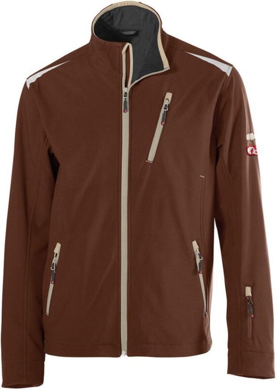 Fortis Softshelljacke Herren PERFORMANCE 24 Gr. 3XL braun/beige