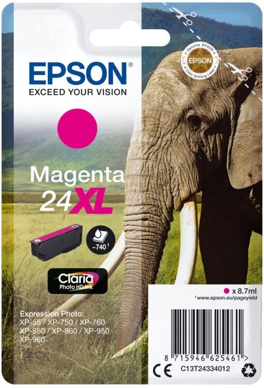 Epson Elephant C13T24334022 Druckerpatrone 1 Stück(e) Original