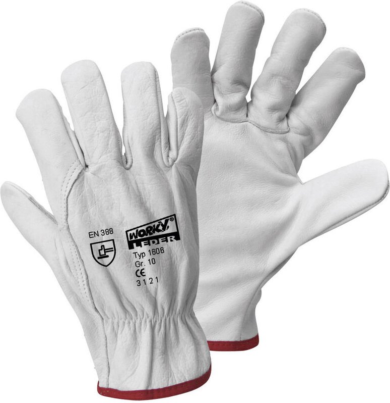 Leipold Doehle driver glove 1606-10 Rindnarbenleder Arbeitshandschuh Größe (Handschuhe): 10, xl en 3