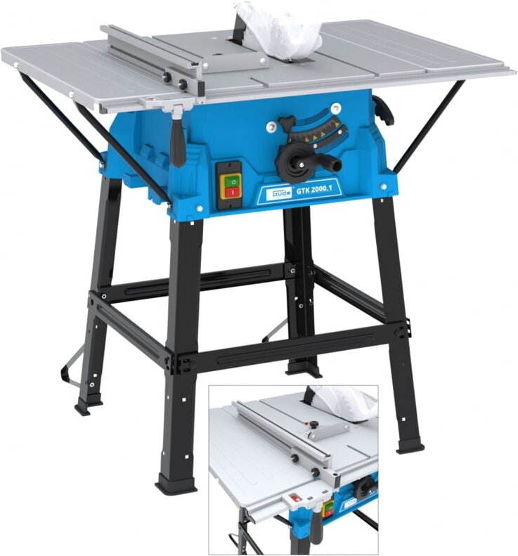 Güde - Tischkreissäge Tischsäge gtk 2000.1 Tischverbreiterung + Paralellanschlag