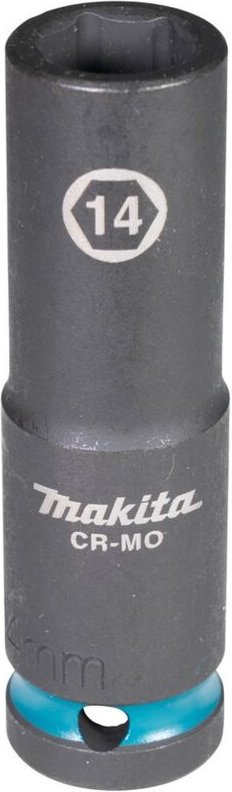 E-16455 Steckschlüssel 1/2" SW14 Impact Black lang - Makita