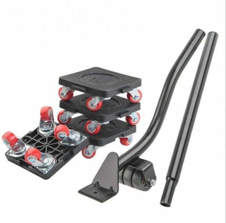 Hochleistungs-Möbelheber, Möbel-Rollensatz mit Möbelheber, 360-Grad-Lenkrollen, Doppellager, Möbeltransportset